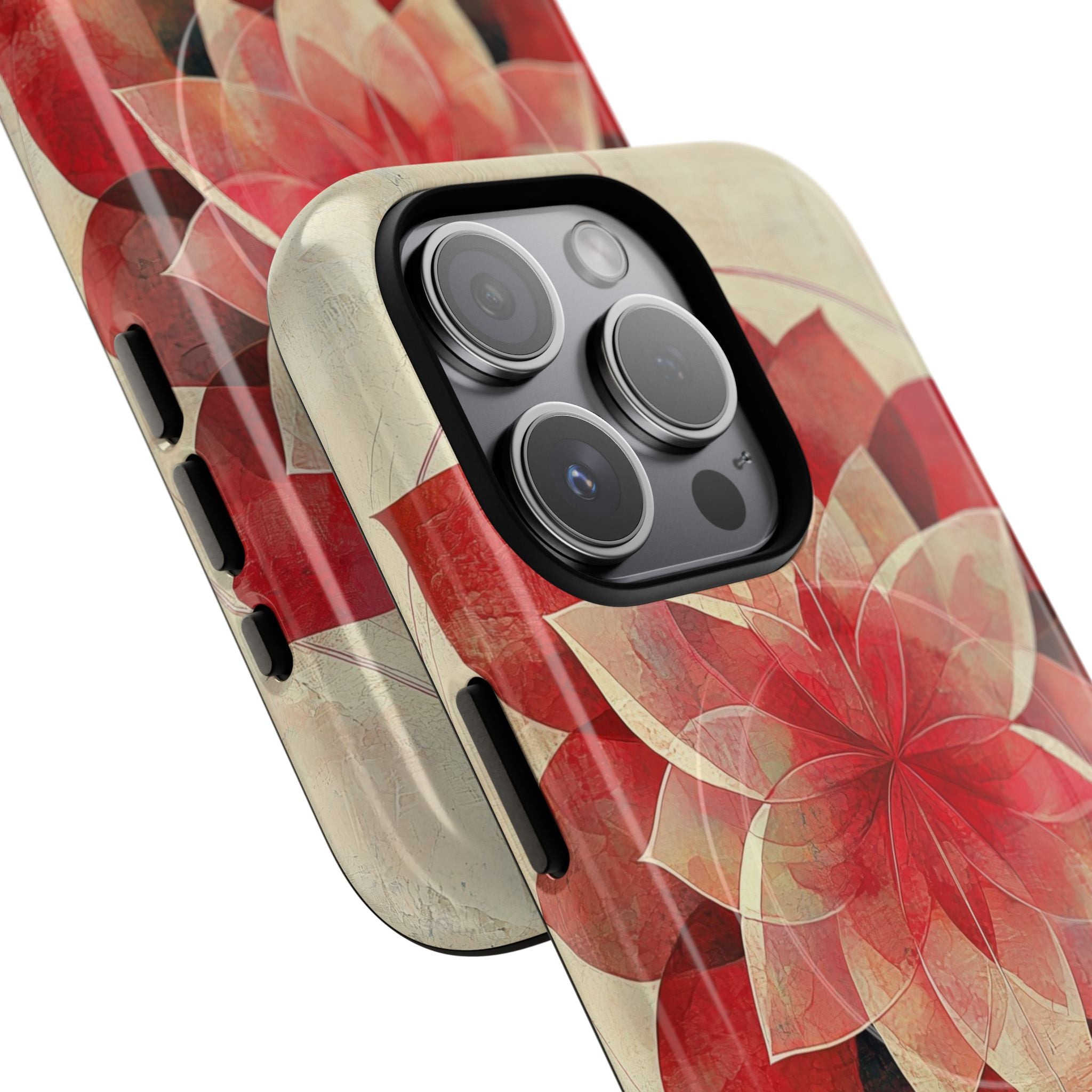 Crimson Petal Peak · Tough+ Phone Case for iPhone · Magsafe