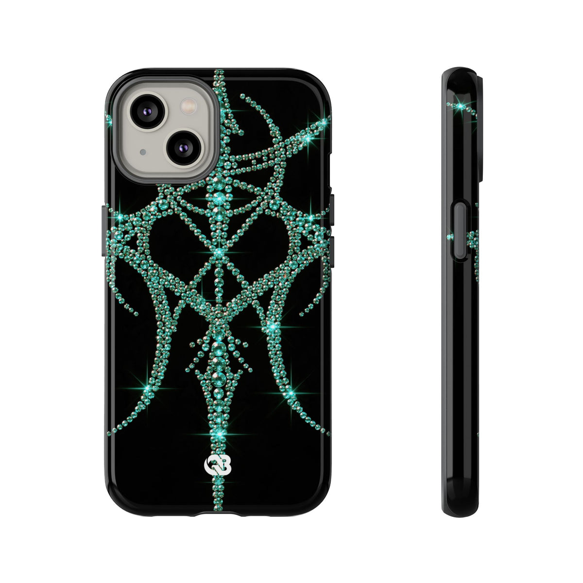 Teal Cyber Sigil · Tough Phone Case for iPhone · Teal