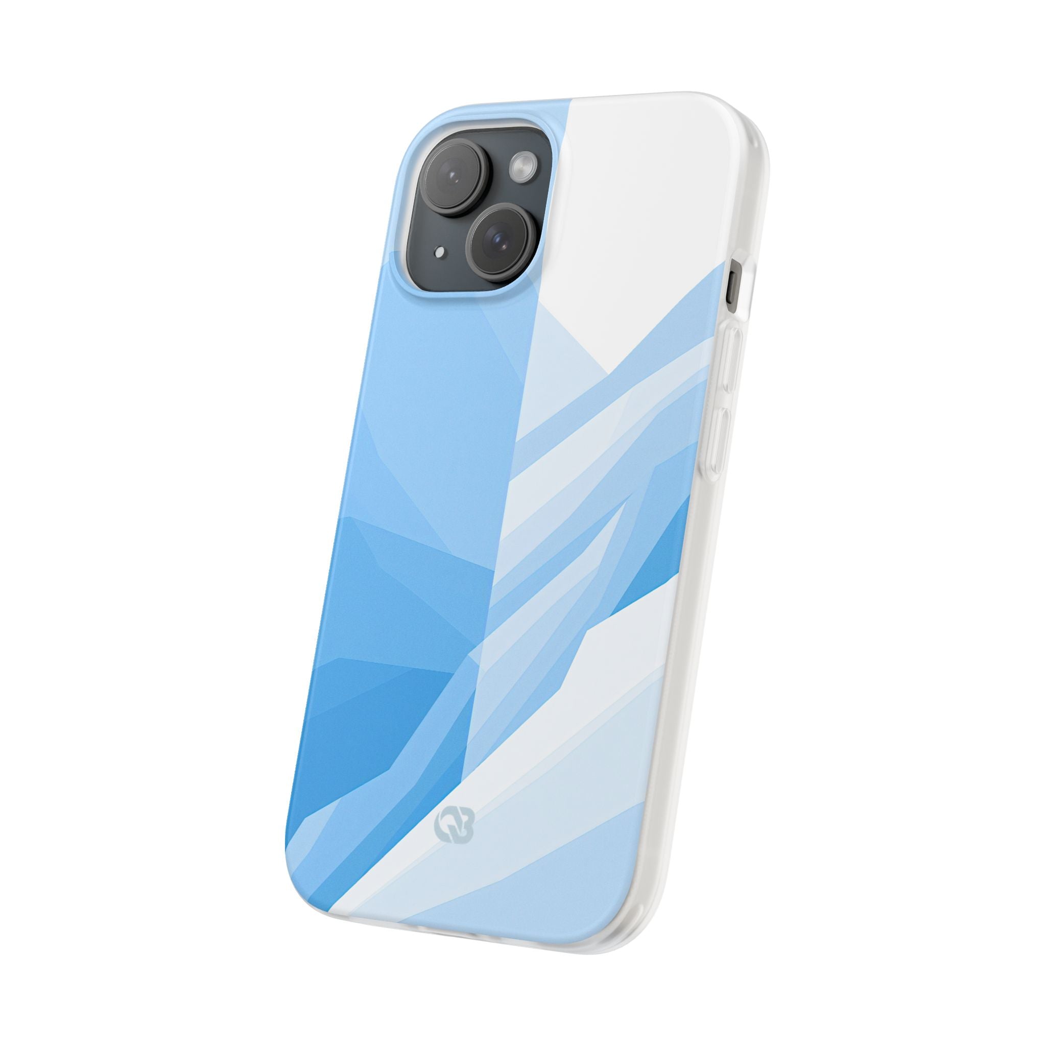 Blue Lite Phone Case for iPhone - Arctic Glacial Ridge