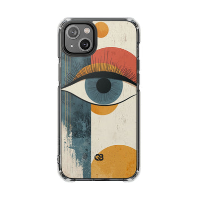 Distressed Azure Ocular · Impact Phone Case for iPhone · Magsafe
