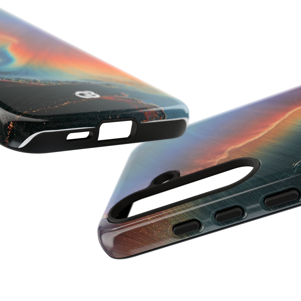 Prismatic Aura Shift · Tough Phone Case for Samsung · Blue
