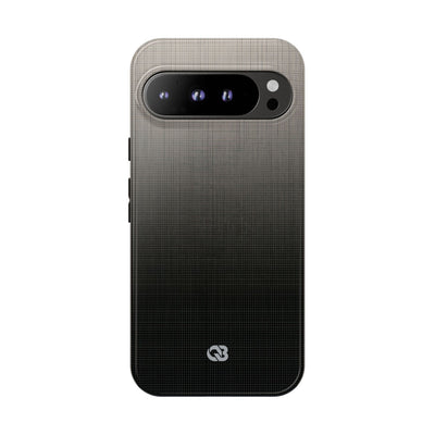 Grey Tough Phone Case for Google Pixel - Faded Sand Mesh