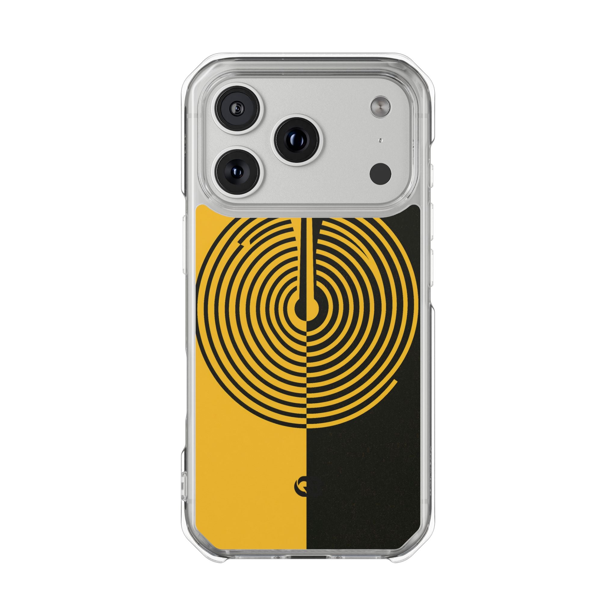 Yellow Impact MagSafe Phone Case for iPhone - Voltage Sector Pulse