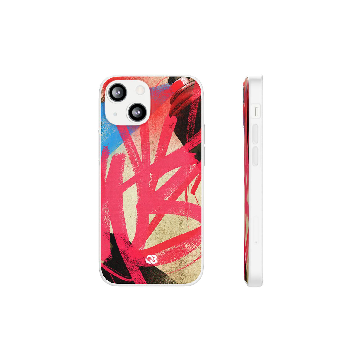 Neon Spray Tag · Lite Phone Case for iPhone ·  Pink