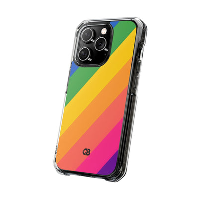 Vibrant Spectrum Slope · Impact Phone Case para iPhone · Magsafe
