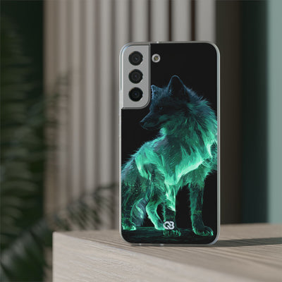 Nordic Aurora Fox · Lite Phone Case for Samsung · Teal