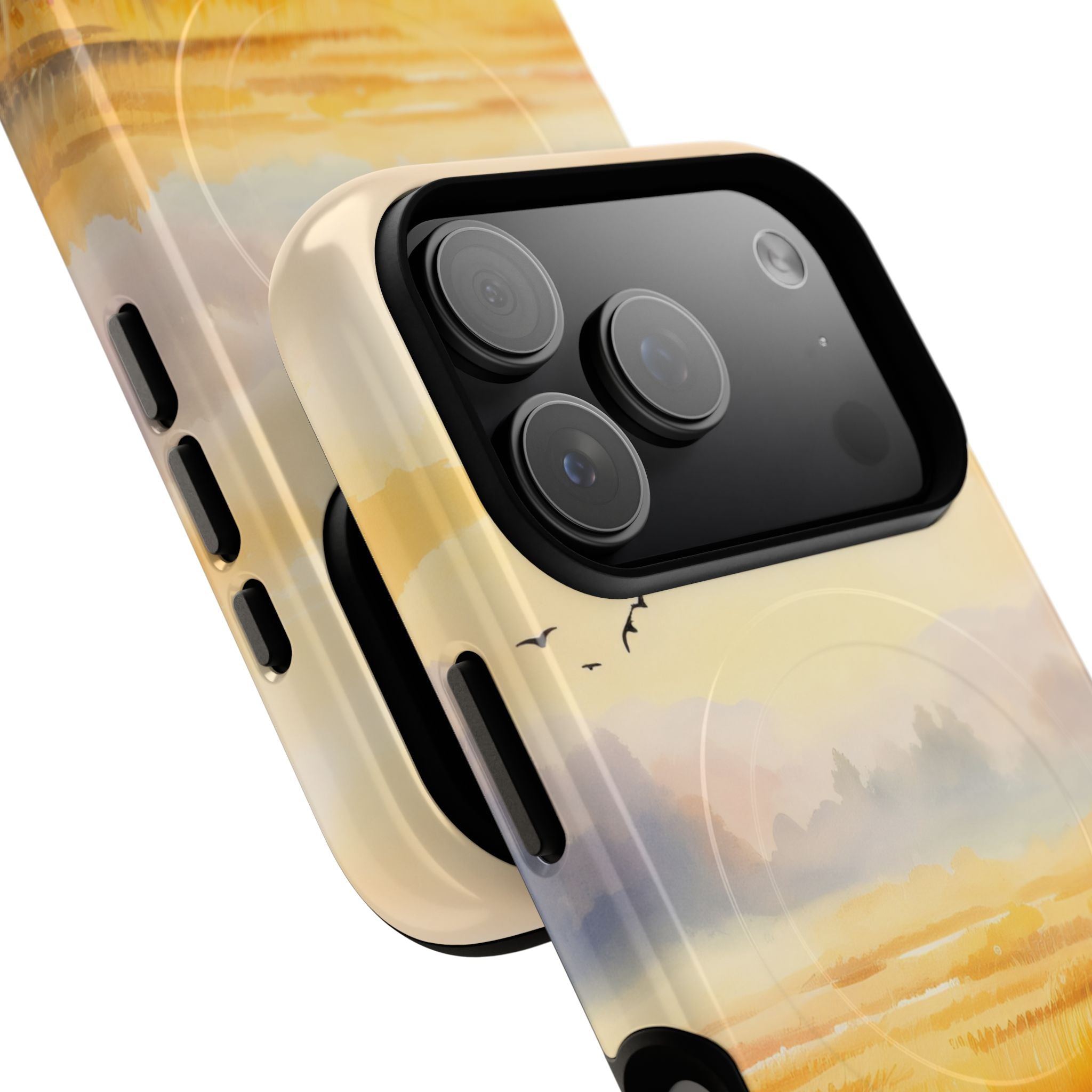 Glowing Sunrise iPhone 17 Pro Case - Tough+ - CASE•BOB