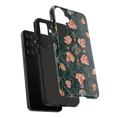 Florentine Rose Arabesque · Tough Phone Case for Samsung · Green