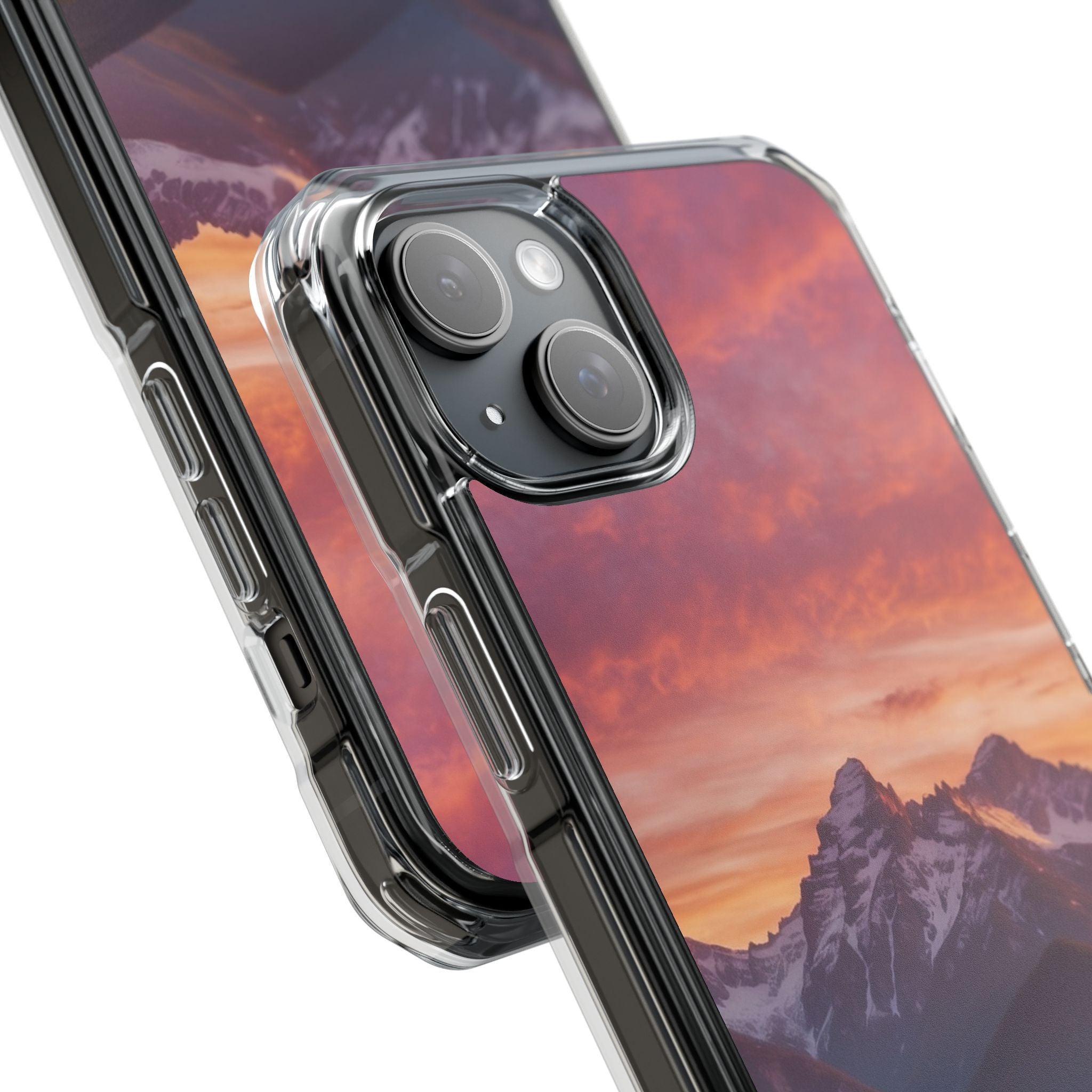 Snowcap Bloom iPhone 15 Plus Cover - Impact