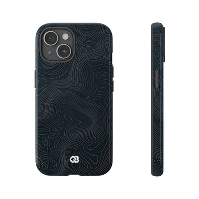 Obsidian Elevation · Tough Phone Case for iPhone · Black