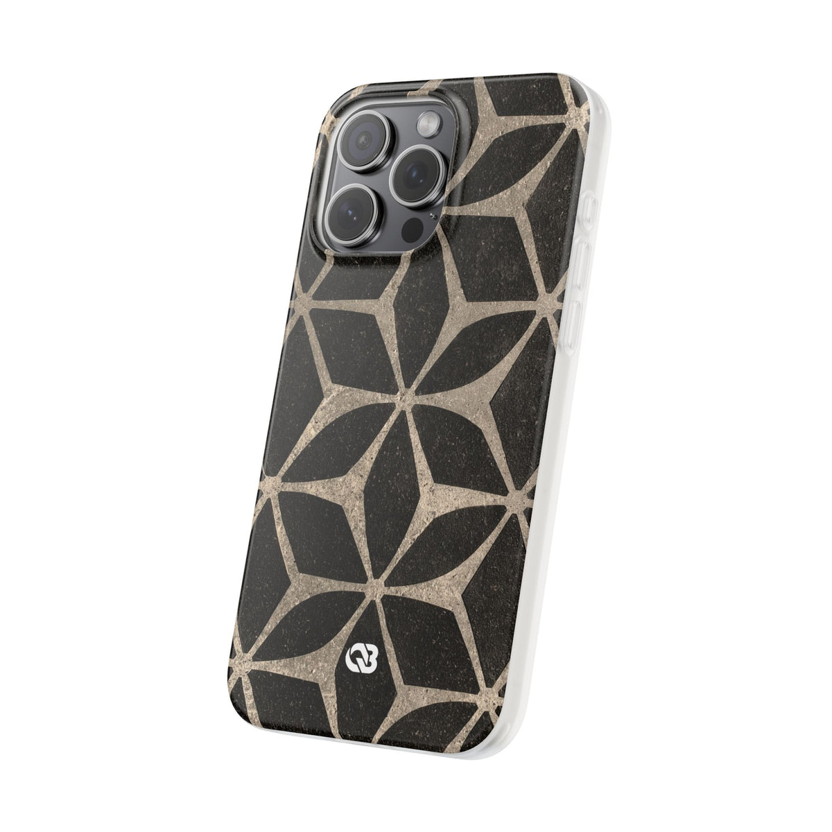 Concrete Mosaic Star · Lite Phone Case for iPhone ·  Black
