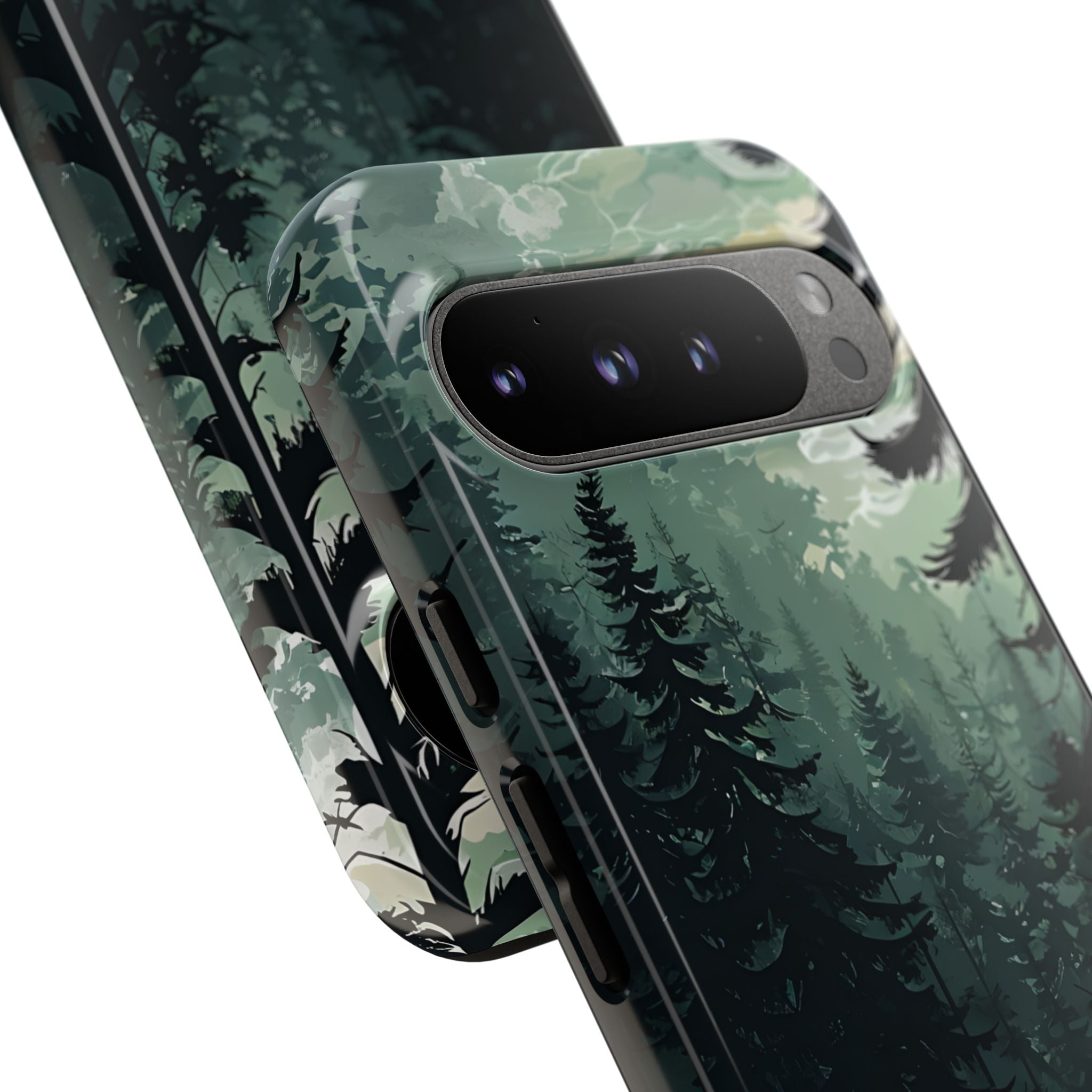 Misty Pine Shadow · Tough Phone Case for Google Pixel