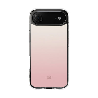 Pink Impact MagSafe Phone Case for iPhone - Frosted Blush Horizon