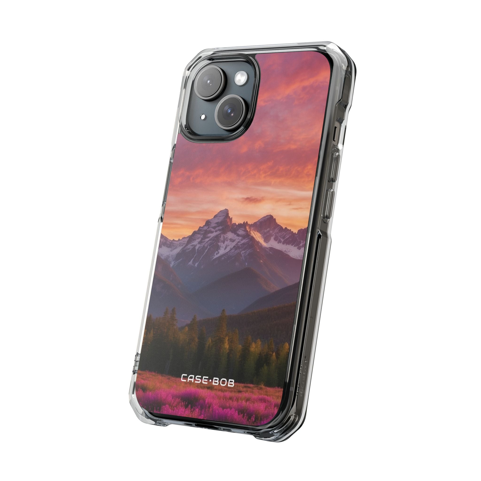 Snowy Peak Glow iPhone 15 Case - Impact