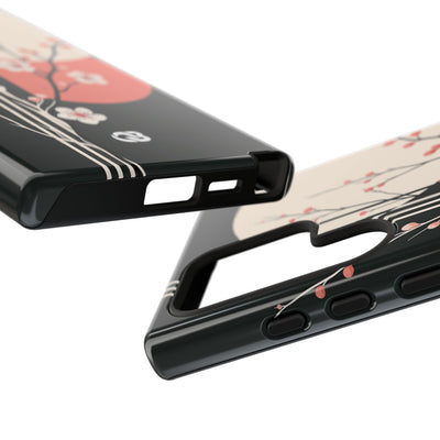Nocturne Sakura Branch · Tough Phone Case for Samsung · Black