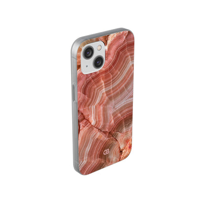 Blushing Rose Strata · Lite Phone Case for iPhone ·  Pink