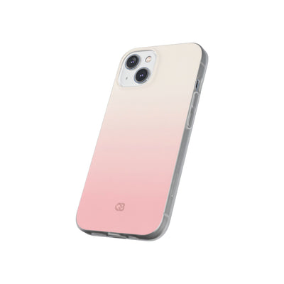 Pink Lite Phone Case for iPhone - Frosted Blush Horizon