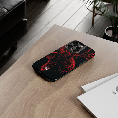 Nordic Elk · Tough Phone Case for iPhone · Black