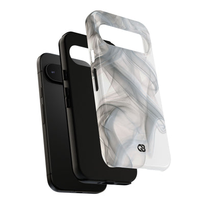 Vapor Noir · Tough Phone Case for Pixel ·  White