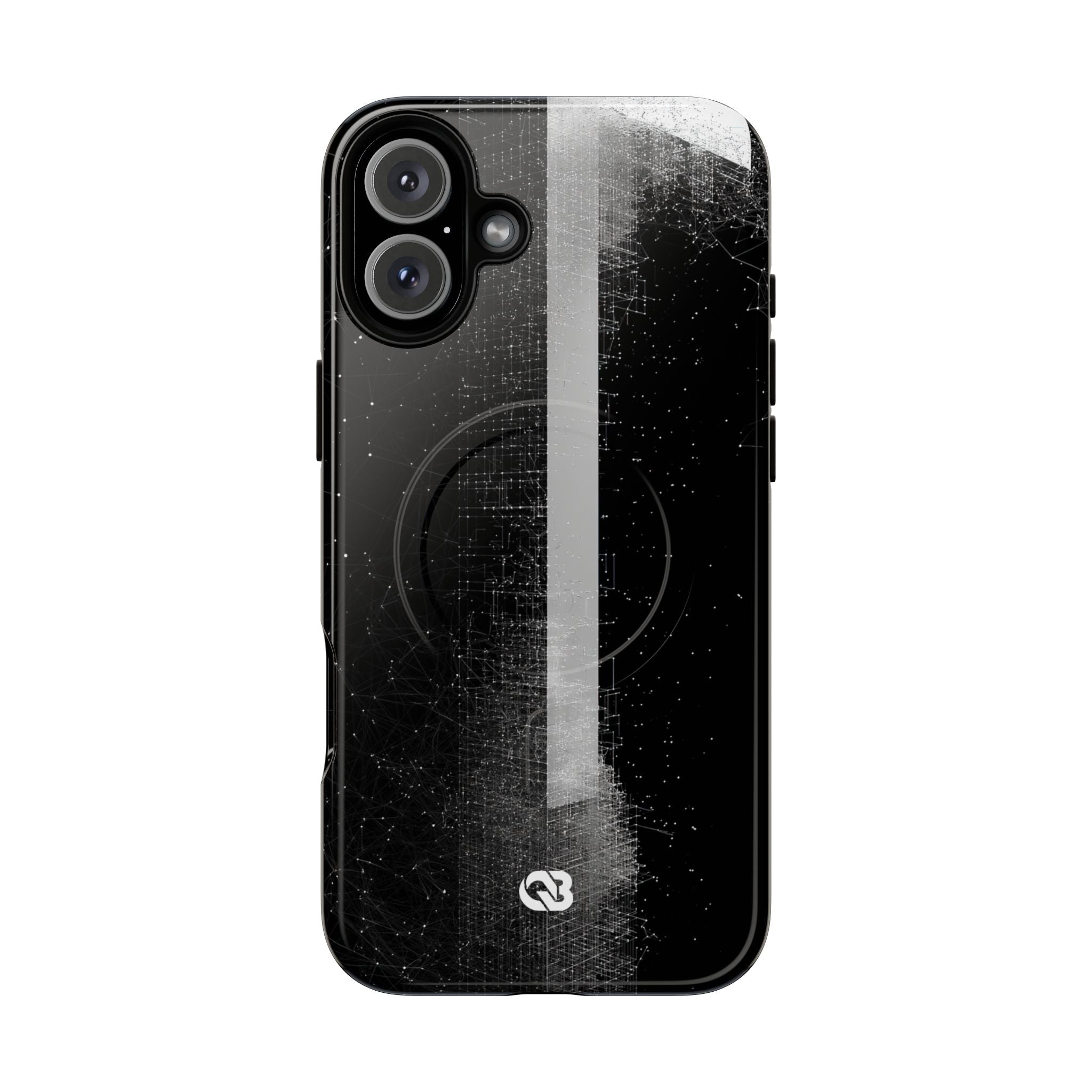 Black Tough 2.0 Magsafe Phone Case for iPhone - Vector Core Monolith
