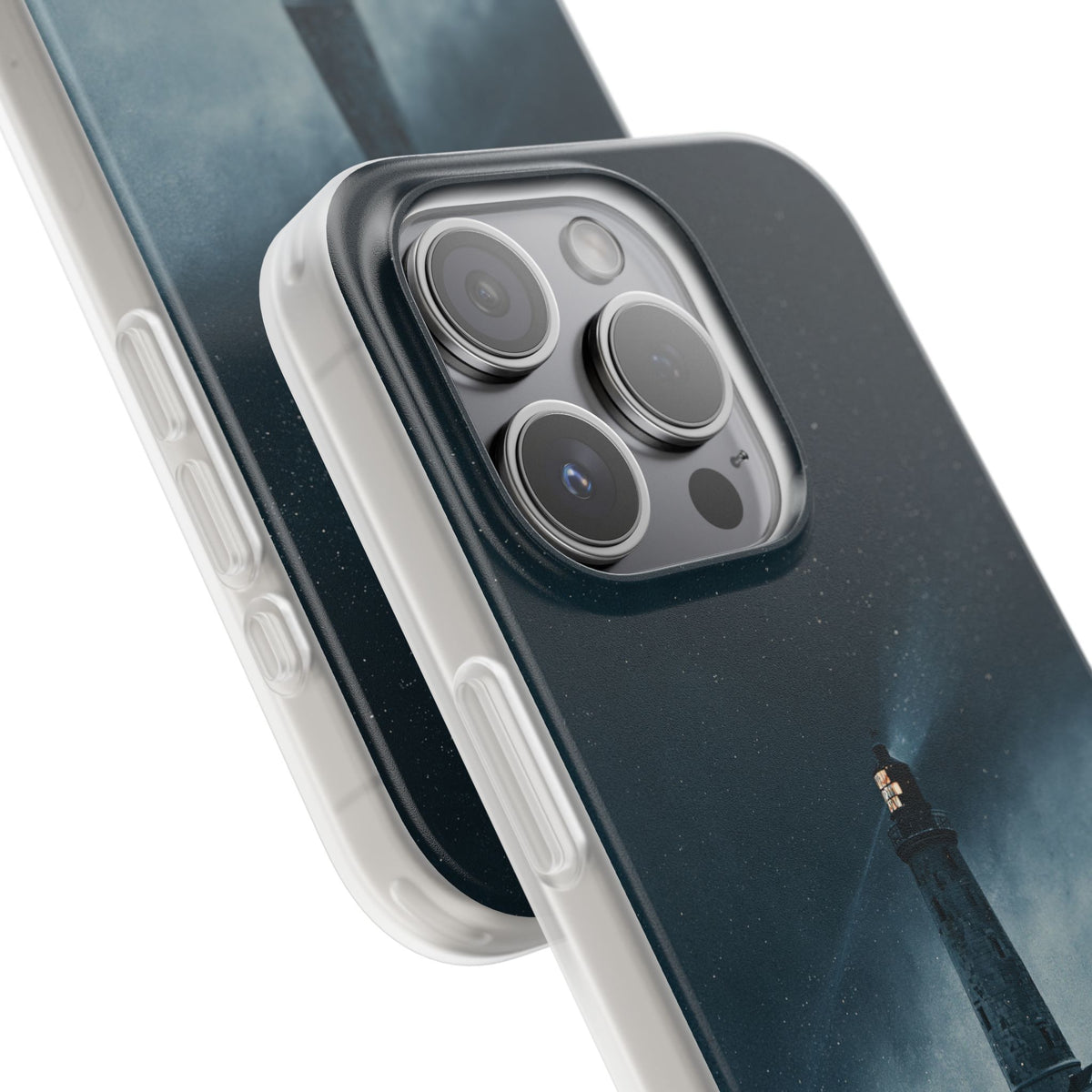 Nordic Coastal Beacon · Lite Phone Case for iPhone ·  Blue
