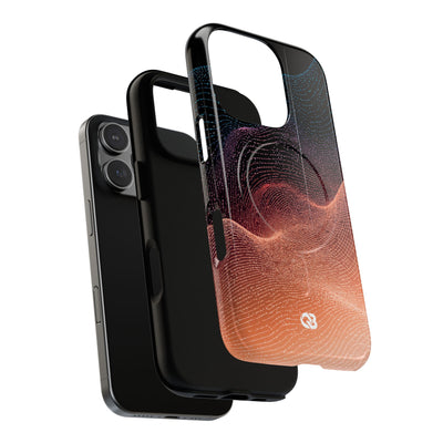Spectral Elevation · Tough 2.0 Magnetic Phone Case for iPhone · Orange