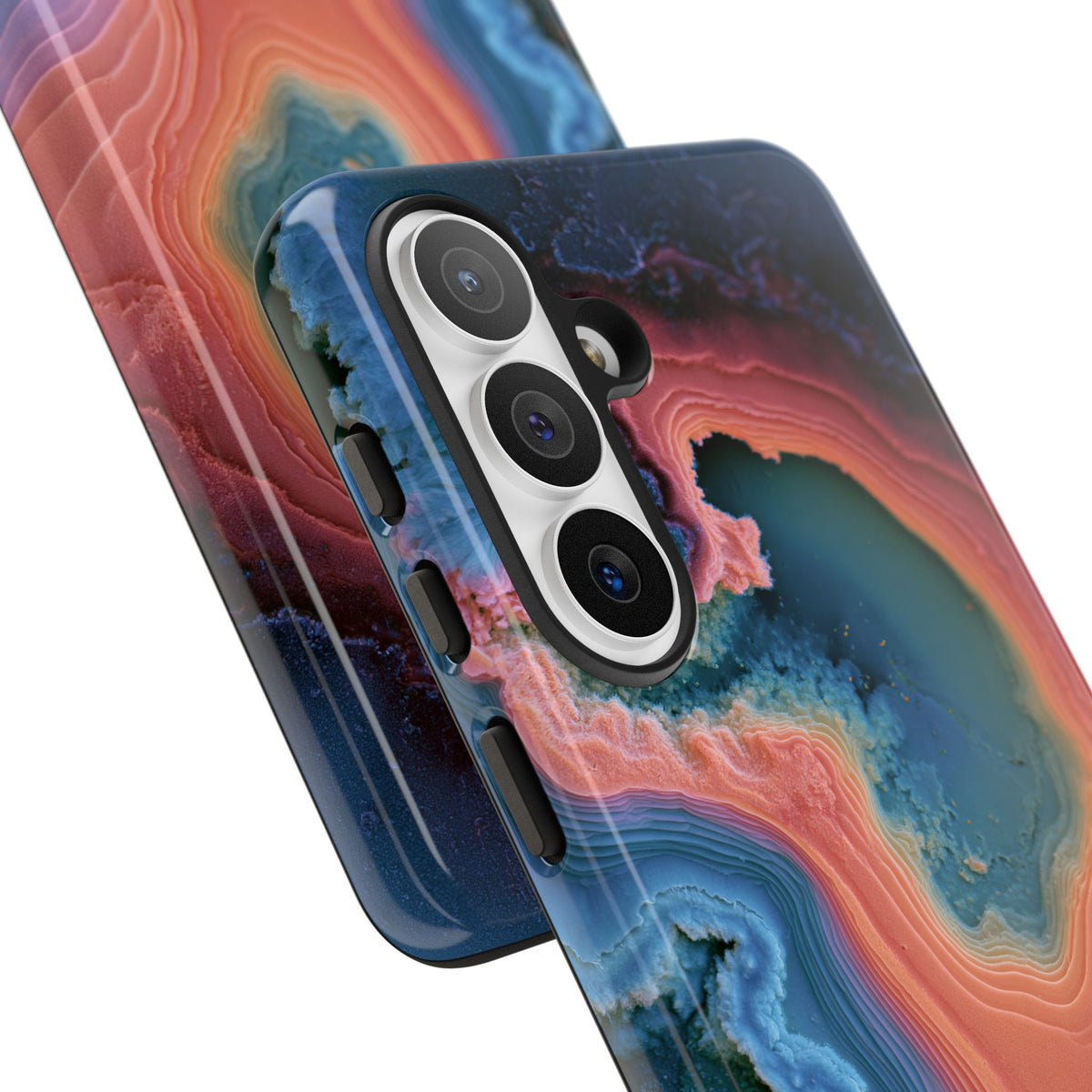 Luminous Resonance · Tough Phone Case for Samsung · Blue