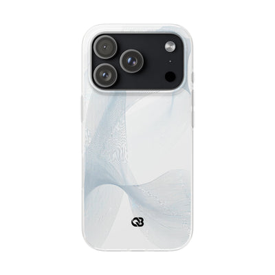 White Lite Phone Case for iPhone - Arctic Line Current