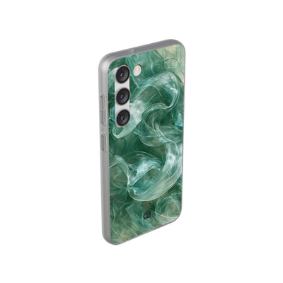 Translucent Aqua Flow · Lite Phone Case for Samsung · Teal