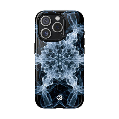 Blue Tough 2.0 Magsafe Phone Case for iPhone - Glacial Smoke Crown