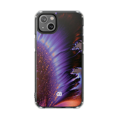 Ethereal Corona · Clear Impact Magnetic Phone Case for iPhone · Purple