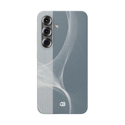 Slate Contour Drift · Lite Phone Case for Samsung · Grey
