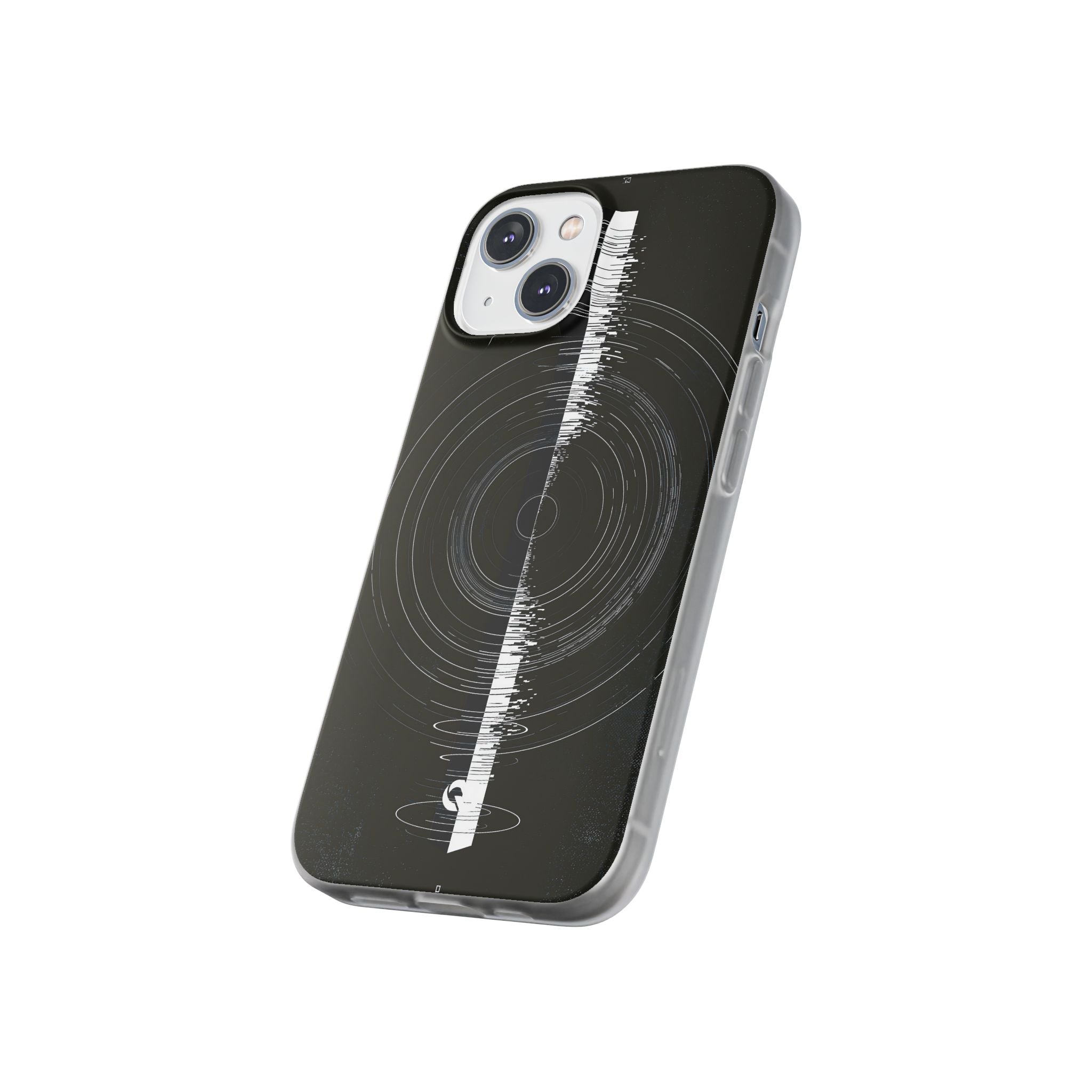 Black Lite Phone Case for iPhone - Obsidian Orbital Signal