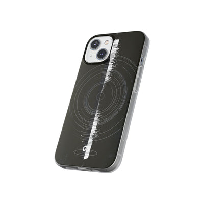 Black Lite Phone Case for iPhone - Obsidian Orbital Signal