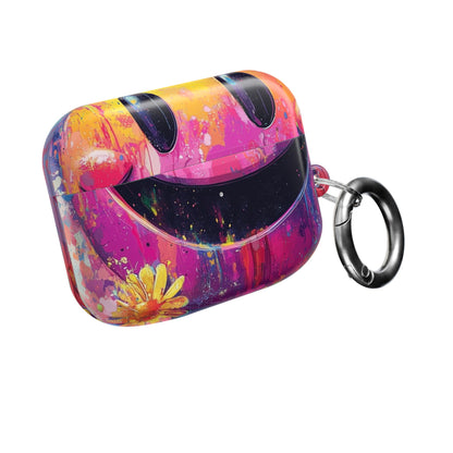 Smiley Bloom Drip - AirPods Case