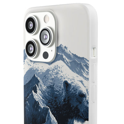 Fjord Summit Bear · Lite Phone Case for iPhone ·  Blue