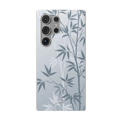 Blue Lite Phone Case for Samsung - Slate Bamboo Shadow