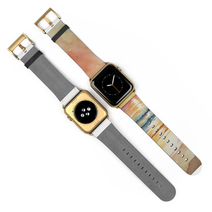Golden Palm Sunset - Watch Band