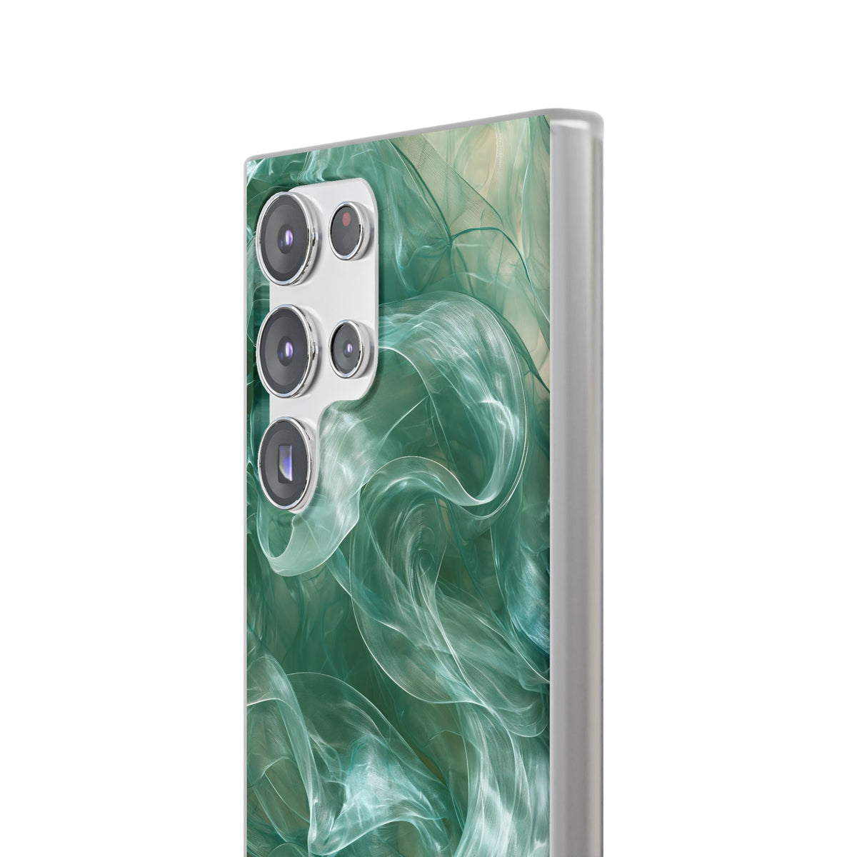 Translucent Aqua Flow · Lite Phone Case for Samsung · Teal