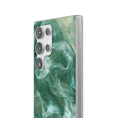 Translucent Aqua Flow · Lite Phone Case for Samsung · Teal