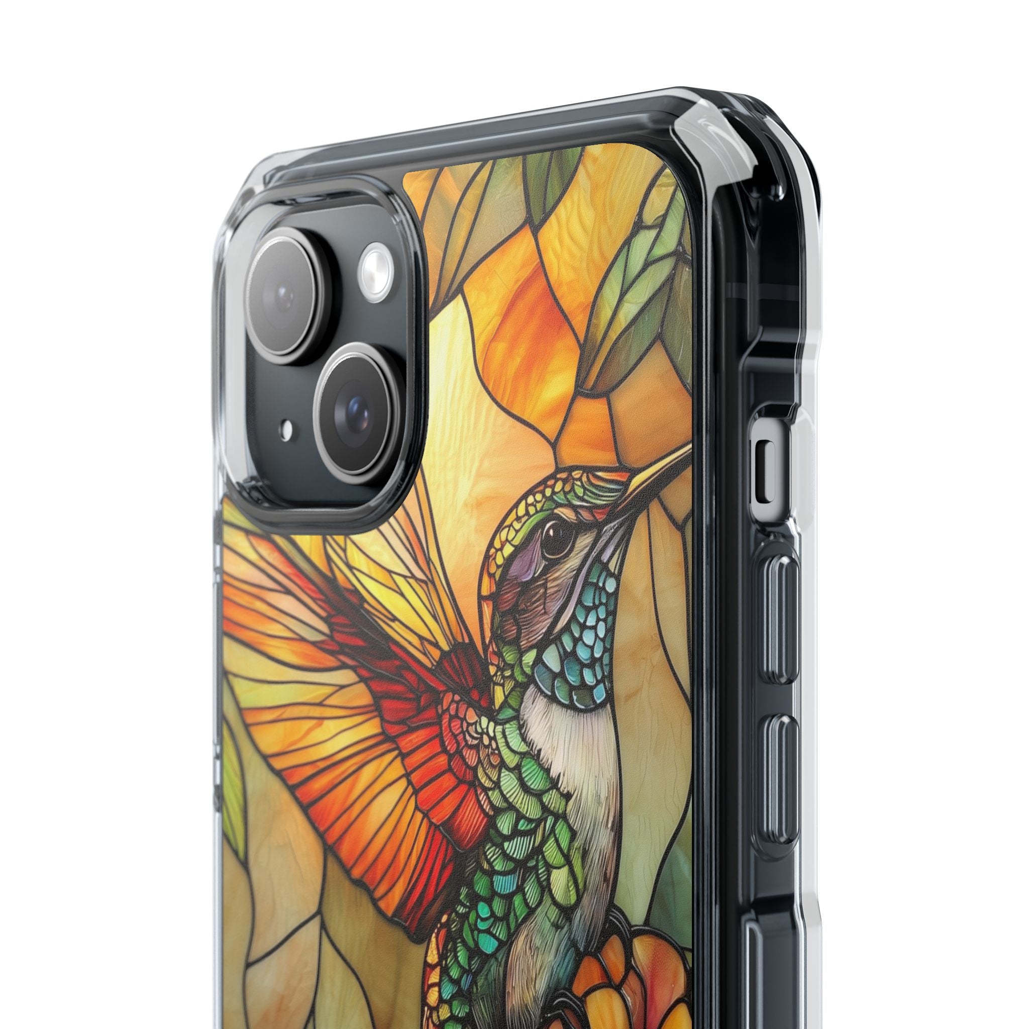 Amber Glass Hummingbird · Impact Phone Case for iPhone · Magsafe