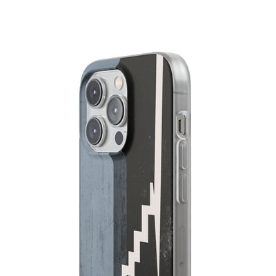 Grey Lite Phone Case for iPhone - Industrial Concrete Void