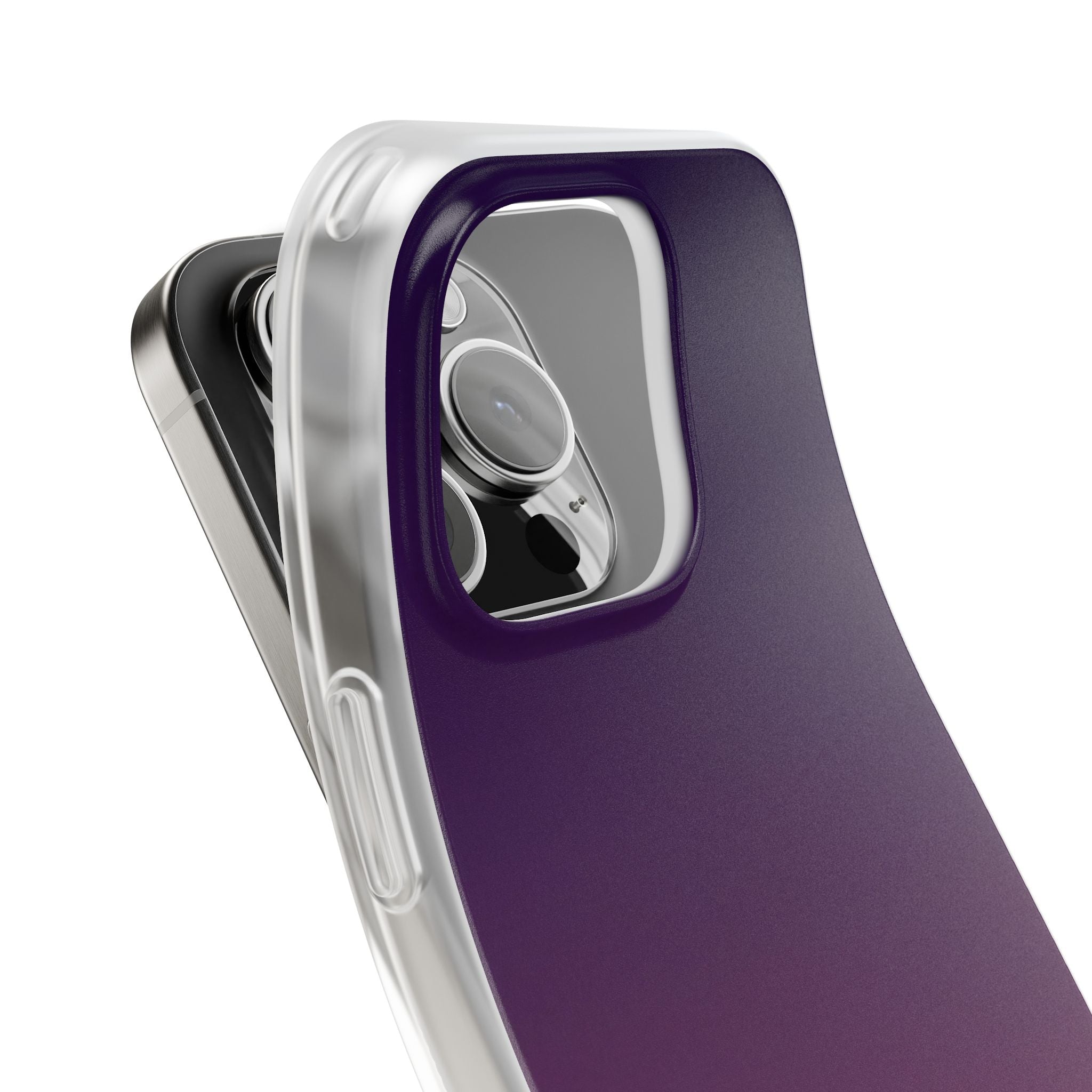 Purple Lite Phone Case for iPhone - Nocturnal Plum Fade