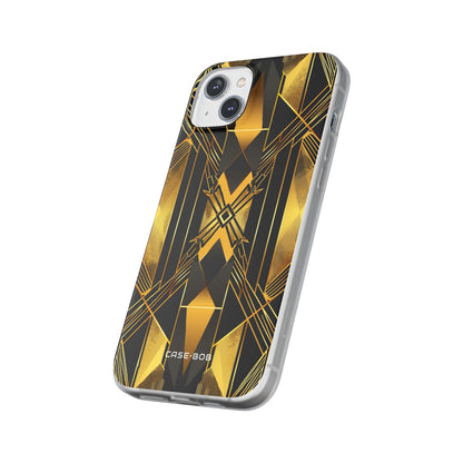 Golden Diamond Radiance iPhone 14 Plus Case - Soft