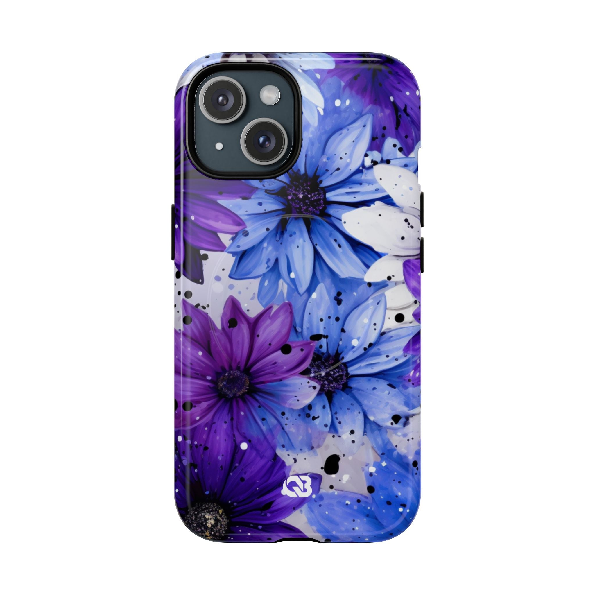 Ink Splatter Blooms · Tough+ Custodia per iPhone · Magsafe