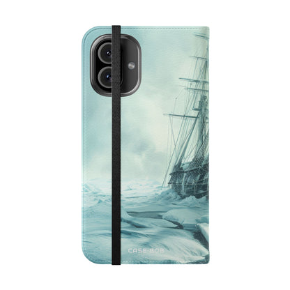 Iced Galleon - iPhone 16 Plus Case - Wallet