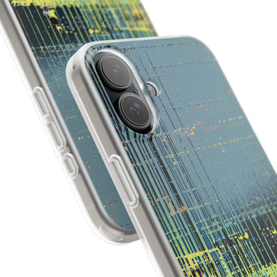 Acid Raster Circuit · Lite Phone Case for iPhone ·  Teal