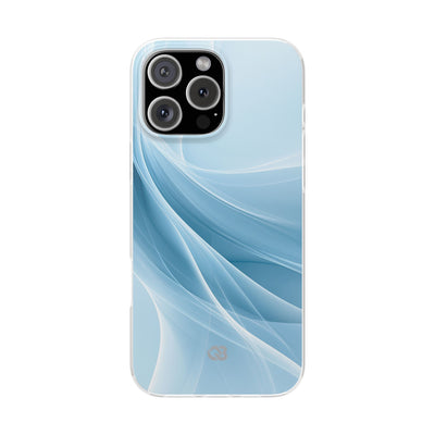 Blue Lite Phone Case for iPhone - Arctic Silk Drift