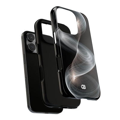 Luminous Vortex · Tough Phone Case for iPhone · Black
