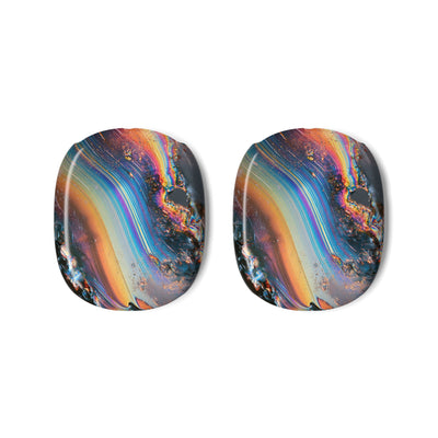 Prismatic Aura Flow · Hard Case for AirPods Max · Blue